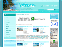 Tablet Screenshot of caribe-total.com